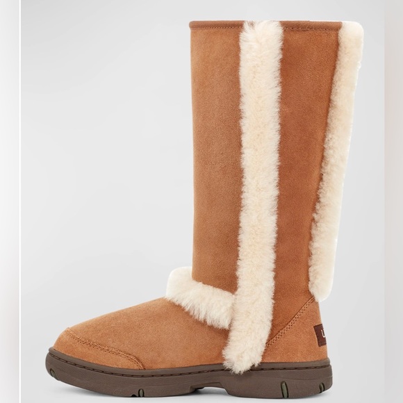 UGG Sunburst Tall Classic Boots- Chestnut - Picture 4 of 6